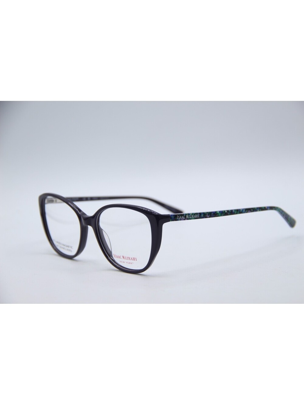 Isaac Mizrahi Im30072 Purple Floral Authentic Eyeglasses 54-17-140